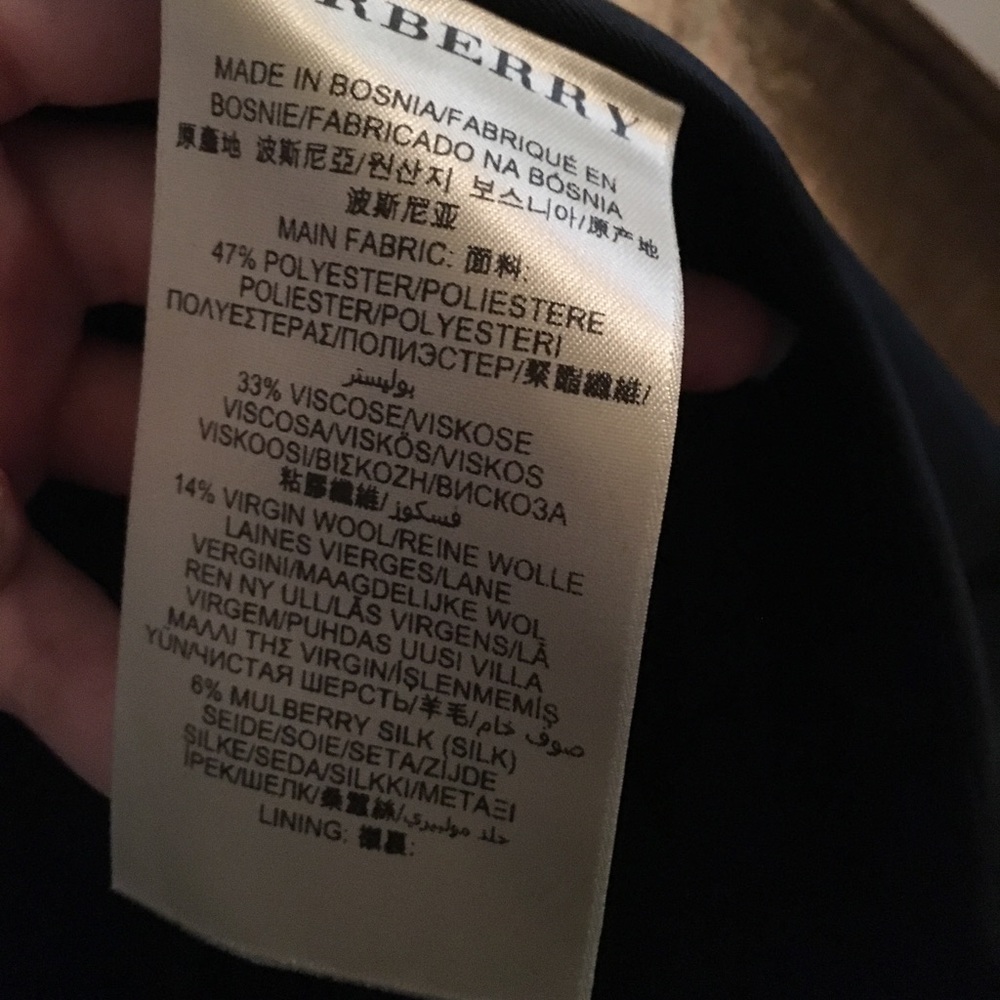 ⛔️SOLD ⛔️Stunning Burberry coat seen in GG 💯 aut - Picture 8 of 8